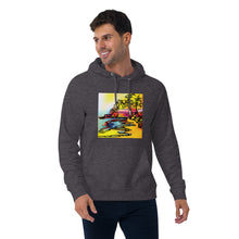 Load image into Gallery viewer, Malibu dreamin Unisex eco raglan hoodie