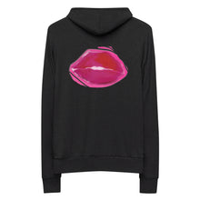 Load image into Gallery viewer, Lips Logo Lightweight Unisex zip hoodie