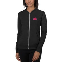 Load image into Gallery viewer, Lips Logo Lightweight Unisex zip hoodie