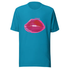 Load image into Gallery viewer, Lips Logo Lightweight Unisex t-shirt
