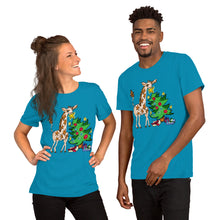 Load image into Gallery viewer, Giraffe Tree Adult Unisex t-shirt