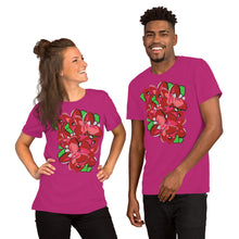 Load image into Gallery viewer, Poinsettia Unisex t-shirt
