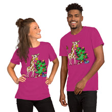 Load image into Gallery viewer, Giraffe Tree Adult Unisex t-shirt