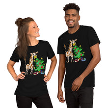 Load image into Gallery viewer, Giraffe Tree Adult Unisex t-shirt
