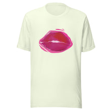 Load image into Gallery viewer, Lips Logo Lightweight Unisex t-shirt