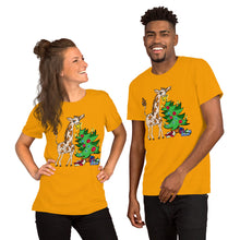Load image into Gallery viewer, Giraffe Tree Adult Unisex t-shirt