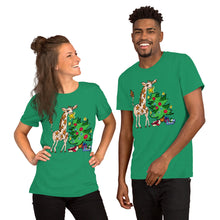 Load image into Gallery viewer, Giraffe Tree Adult Unisex t-shirt