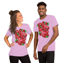 Load image into Gallery viewer, Poinsettia Unisex t-shirt