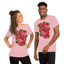Load image into Gallery viewer, Poinsettia Unisex t-shirt