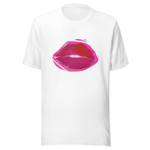 Load image into Gallery viewer, Lips Logo Lightweight Unisex t-shirt