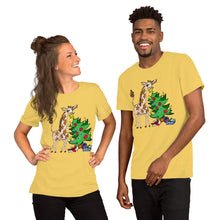 Load image into Gallery viewer, Giraffe Tree Adult Unisex t-shirt