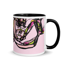 Load image into Gallery viewer, Graffiti Flower Mug with Color Inside