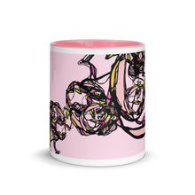 Load image into Gallery viewer, Graffiti Flower Mug with Color Inside
