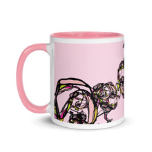 Load image into Gallery viewer, Graffiti Flower Mug with Color Inside