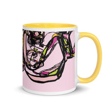 Load image into Gallery viewer, Graffiti Flower Mug with Color Inside