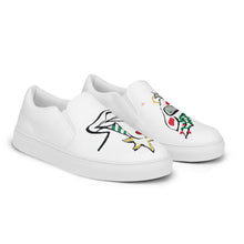 Load image into Gallery viewer, Holidays 2023 Women’s slip-on canvas shoes