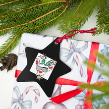 Load image into Gallery viewer, Black Run Deer MC Wooden ornaments