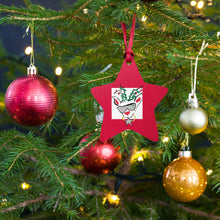 Load image into Gallery viewer, Red Run Deer MC Wooden ornaments