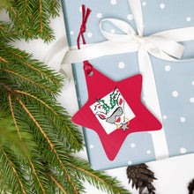 Load image into Gallery viewer, Red Run Deer MC Wooden ornaments