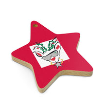 Load image into Gallery viewer, Red Run Deer MC Wooden ornaments