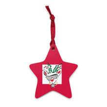Load image into Gallery viewer, Red Run Deer MC Wooden ornaments