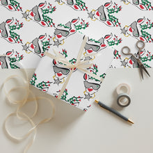 Load image into Gallery viewer, White Run Deer MC Wrapping paper sheets