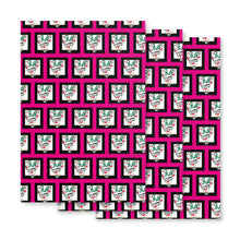 Load image into Gallery viewer, Pink Run Deer MC Wrapping paper sheets