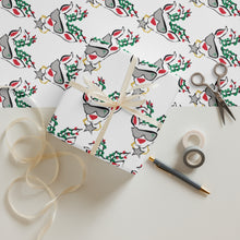 Load image into Gallery viewer, White Run Deer MC Wrapping paper sheets