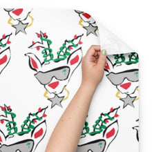 Load image into Gallery viewer, White Run Deer MC Wrapping paper sheets