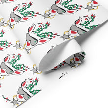 Load image into Gallery viewer, White Run Deer MC Wrapping paper sheets