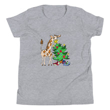 Load image into Gallery viewer, Giraffe Tree Youth Short Sleeve T-Shirt