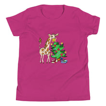 Load image into Gallery viewer, Giraffe Tree Youth Short Sleeve T-Shirt