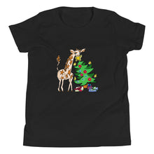 Load image into Gallery viewer, Giraffe Tree Youth Short Sleeve T-Shirt