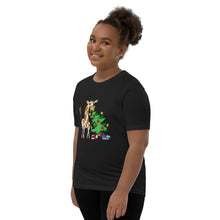 Load image into Gallery viewer, Giraffe Tree Youth Short Sleeve T-Shirt