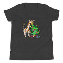 Load image into Gallery viewer, Giraffe Tree Youth Short Sleeve T-Shirt