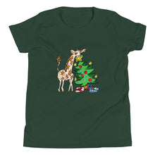 Load image into Gallery viewer, Giraffe Tree Youth Short Sleeve T-Shirt