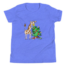 Load image into Gallery viewer, Giraffe Tree Youth Short Sleeve T-Shirt