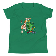 Load image into Gallery viewer, Giraffe Tree Youth Short Sleeve T-Shirt