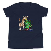 Load image into Gallery viewer, Giraffe Tree Youth Short Sleeve T-Shirt