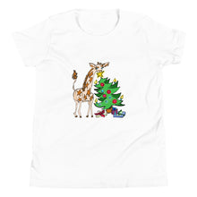 Load image into Gallery viewer, Giraffe Tree Youth Short Sleeve T-Shirt