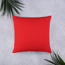 Load image into Gallery viewer, Red Holiday Deer Basic Pillow