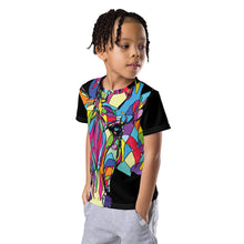 Load image into Gallery viewer, Zebra Kids crew neck t-shirt