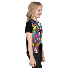 Load image into Gallery viewer, Zebra Kids crew neck t-shirt