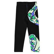 Load image into Gallery viewer, Black Snake Kid's Leggings