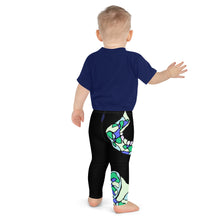 Load image into Gallery viewer, Black Snake Kid's Leggings