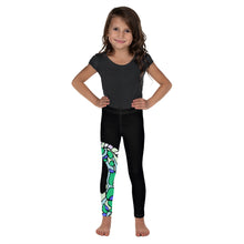 Load image into Gallery viewer, Black Snake Kid's Leggings
