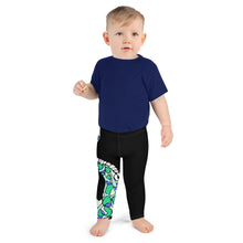 Load image into Gallery viewer, Black Snake Kid's Leggings