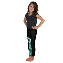 Load image into Gallery viewer, Black Snake Kid's Leggings