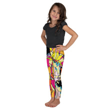Load image into Gallery viewer, Black Seahorse Kid's Leggings