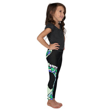 Load image into Gallery viewer, Black Snake Kid's Leggings